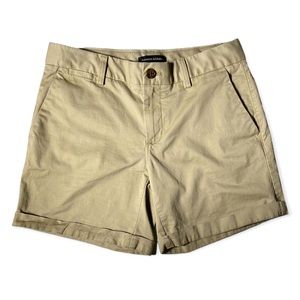 BANANA REPUBLIC Chino Rollup Kaki Shorts, Low Rise